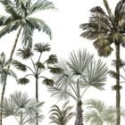 Papier Peint Palmiers Vintage en grand